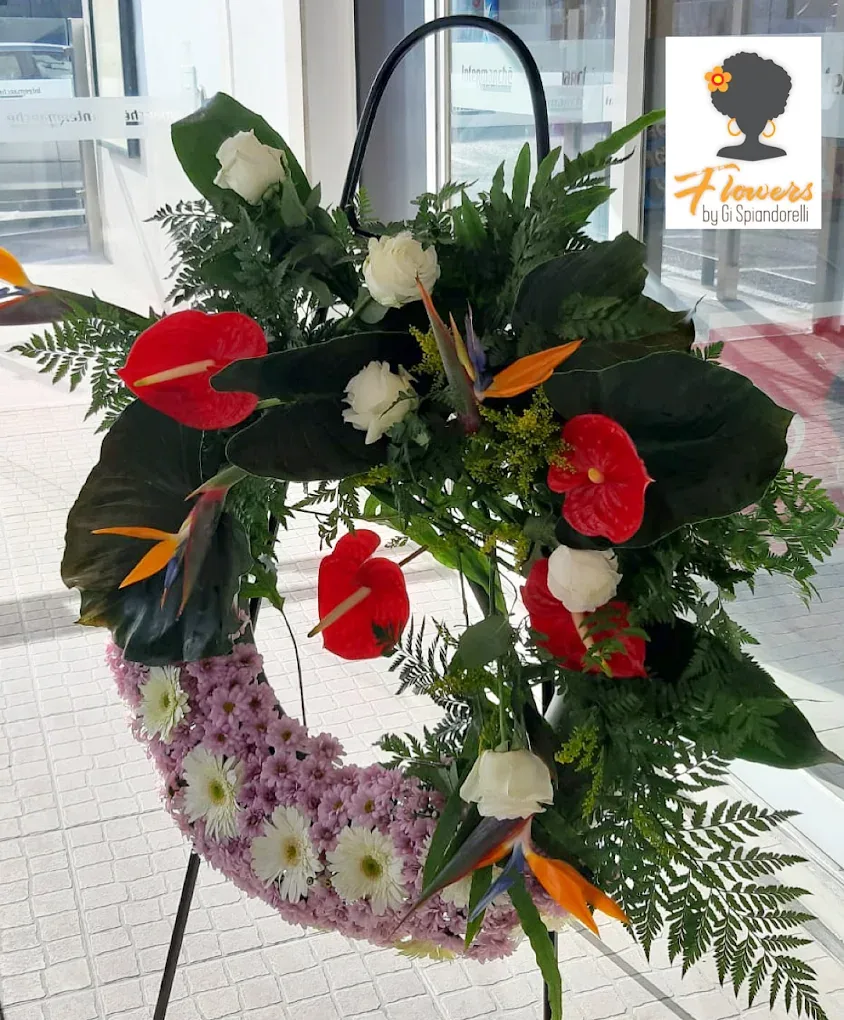 Arranjo fúnebre Flowers by Gi